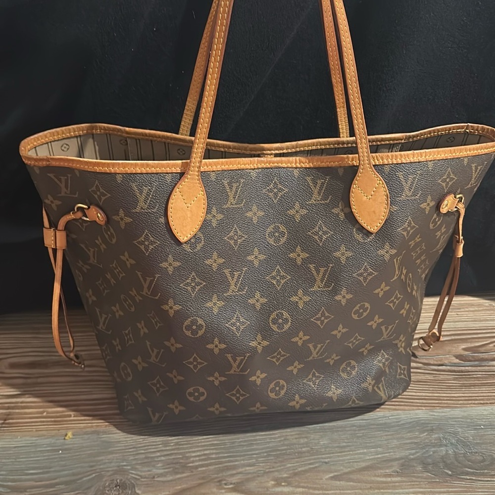Louis Vuitton Brown Monogram Tote Bag